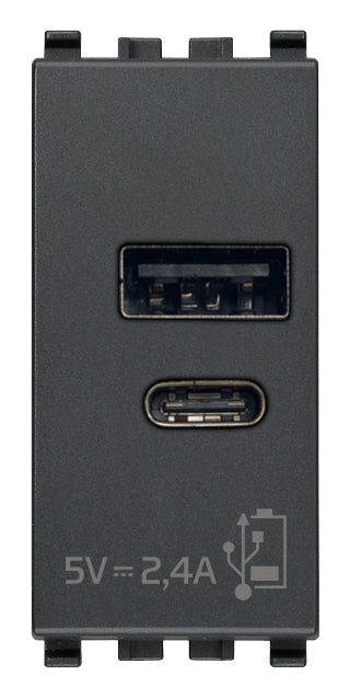 Eikon: A+C-USB Supply Unit, 5V, 2.4A,