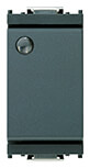 Switch: Illuminable 3-Way, 1P2T, 16AX, Grey,