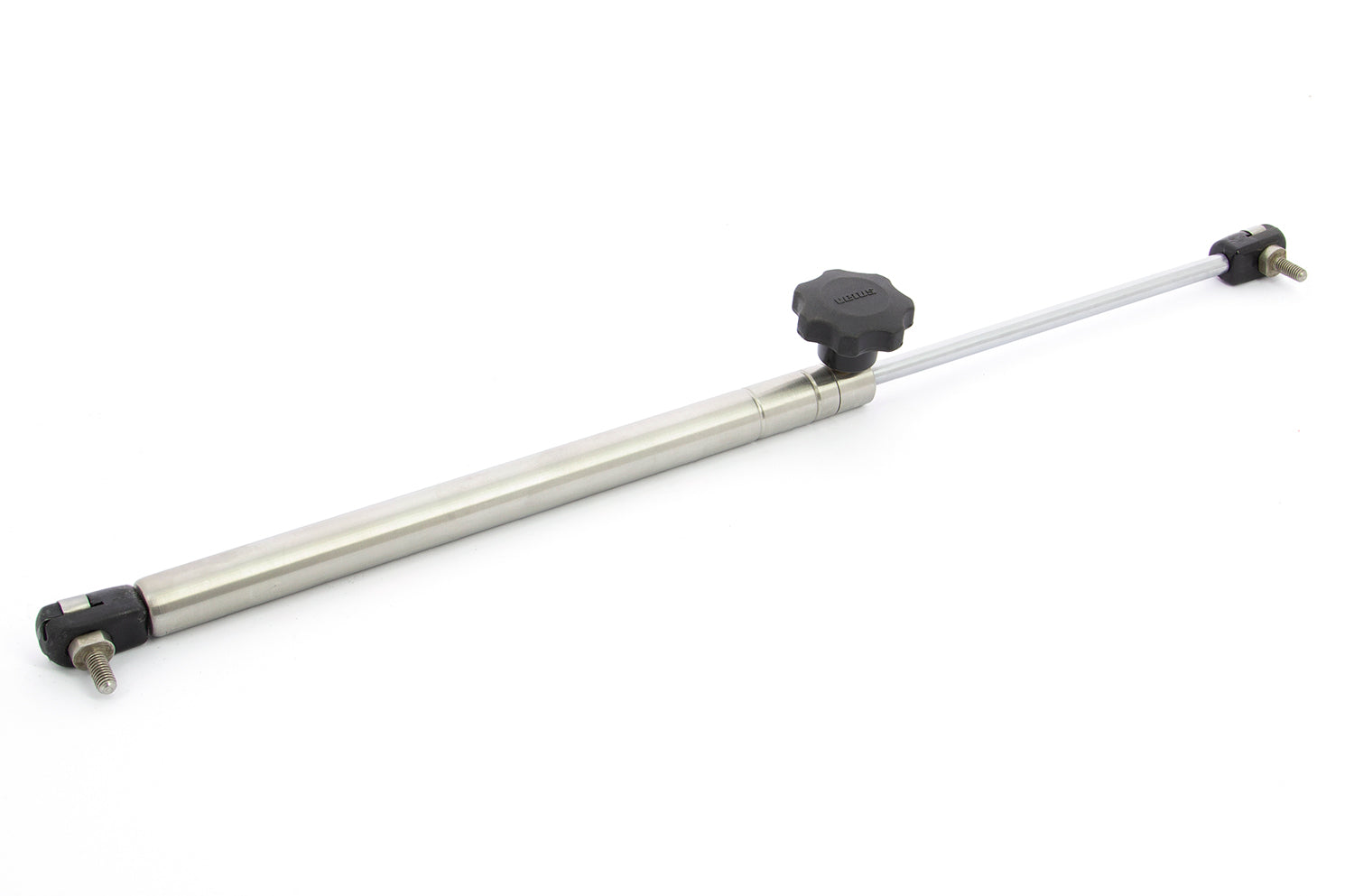 Vetus VP000041 - Gas strut stroke 165 x 452 overall length. 100N BC41-Centre hinged with adjustable knob