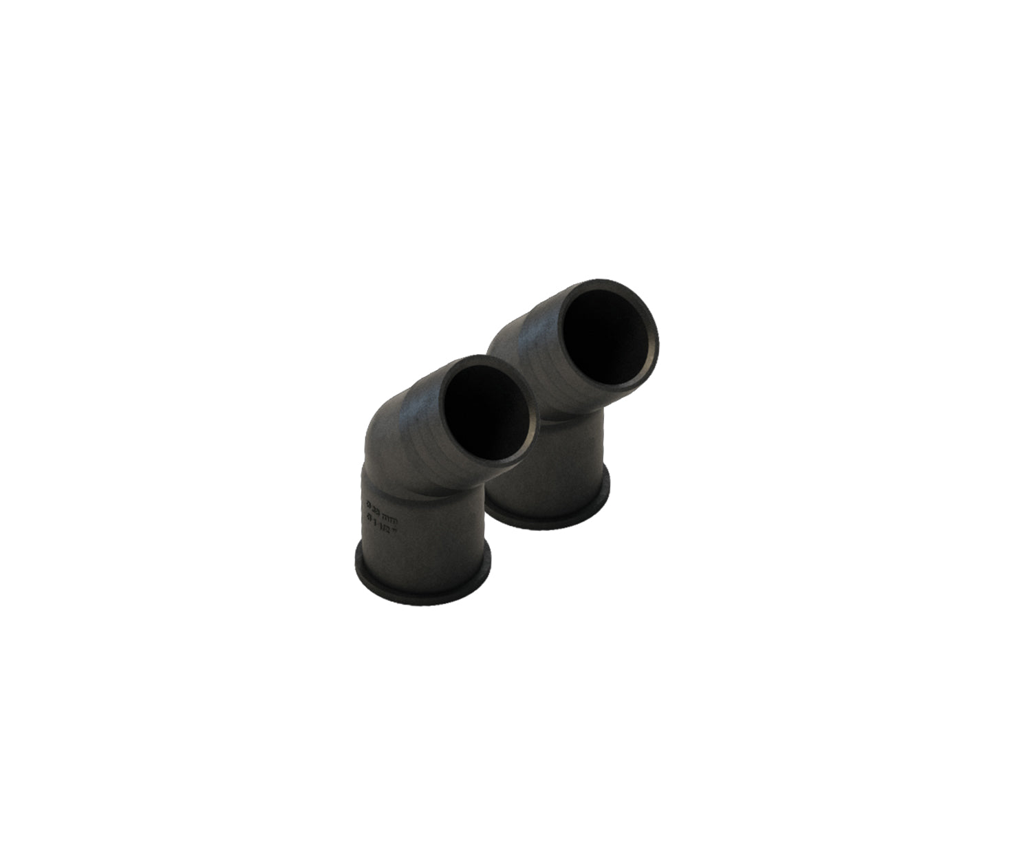 Vetus YPA19P2 - 2x Y hose pillar 19 Angle 45 deg. Pack of 2 pcs