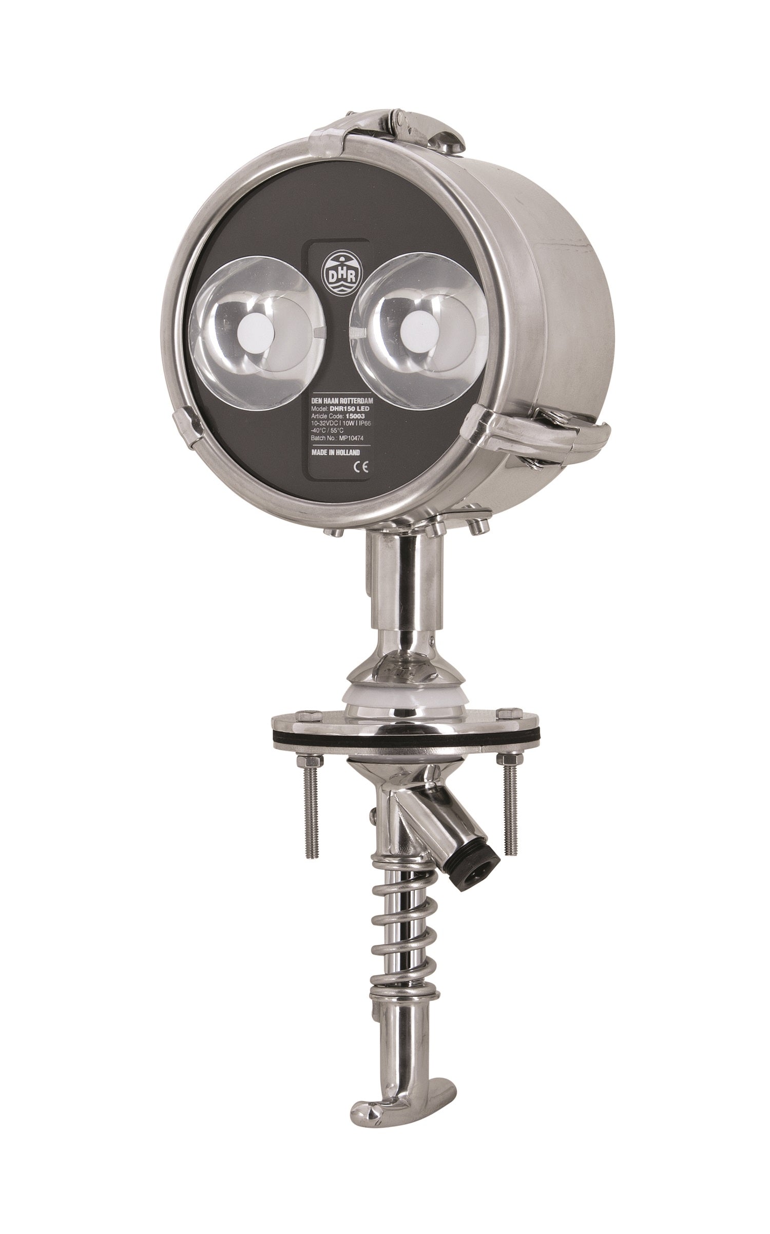 Vetus Z5032LED - Searchlight D 150mm, complete with LED insert, 10W - 10-32VDC, cabin controlled