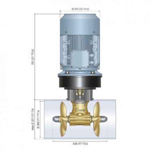 Quick Bow Thruster BTAC 300