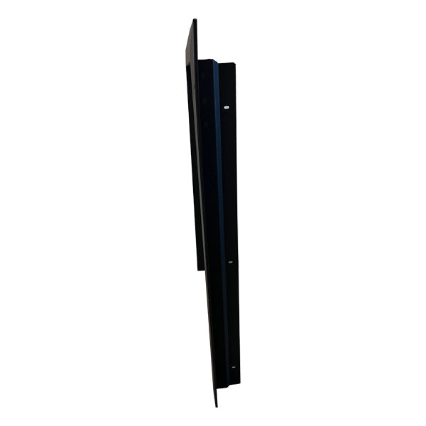 Vitrifrigo R128110.C - (oversize replacement flange) C115IBD4-F-1 Front-Loading, Black Refrigerators with Freezer