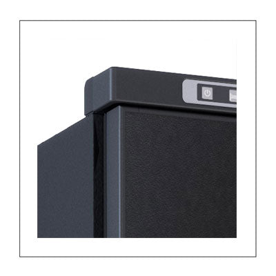 Vitrifrigo SLIM90RBD4-EQ - Black Refrigerator w/Freezer (External Cooling Unit)