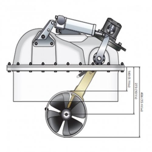 Quick Hydro Retractable Thruster BTRH185