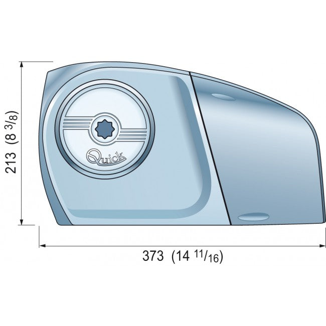 HC3 Hector Horizontal Windlass with Drum