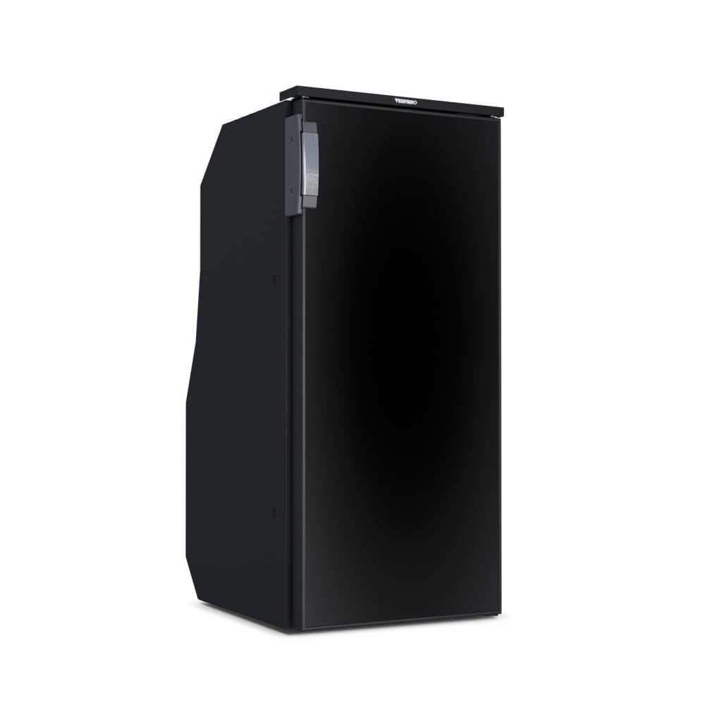 Vitrifrigo SLIM90RBD3-EL-2 - Black Refrigerator w/Freezer (External Cooling Unit)