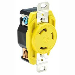 Hubbell - Receptacle 30-Amp 125-Volt