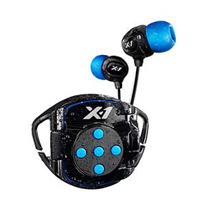 X-1 Audio Inc Interval 4G Waterproof Headphone System - INT4-BK-X