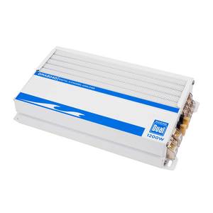 Dual 1200 Watt Peak-to-Peak Marine Amplifier - DMA804D