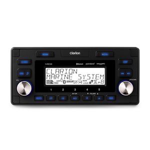 Clarion Marine Audio M608 BT 4-ZONE Marine Digital Media Receiver With Bluetooth - 92700