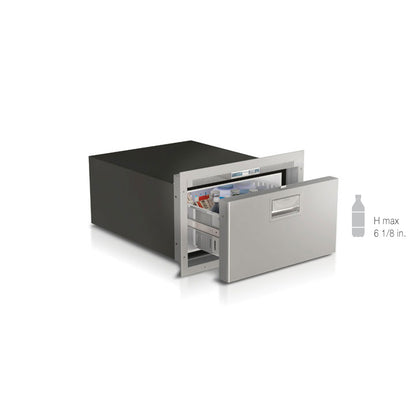 Vitrifrigo Stainless Steel Drawer Refrigerator and Freezer DW35RXP4-EF Flush Flange