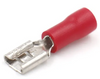 Mize Wire - Vinyl Insulated Female Push-On Terminals , Part No. FEFR , Color Red
