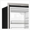 Vitrifrigo Front-Loading Stainless Steel Refrigerator with Freezer Compartment C75RXD4-F-1