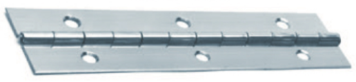 Jefco mfg - Continuous/Piano Hinges Stainless Steel , Part No. 10066