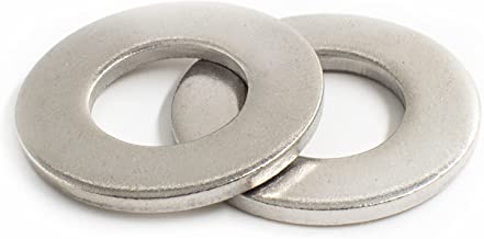 Standard Fasteners - 304 Stainless Steel Flat Washers , Part No. 7/16