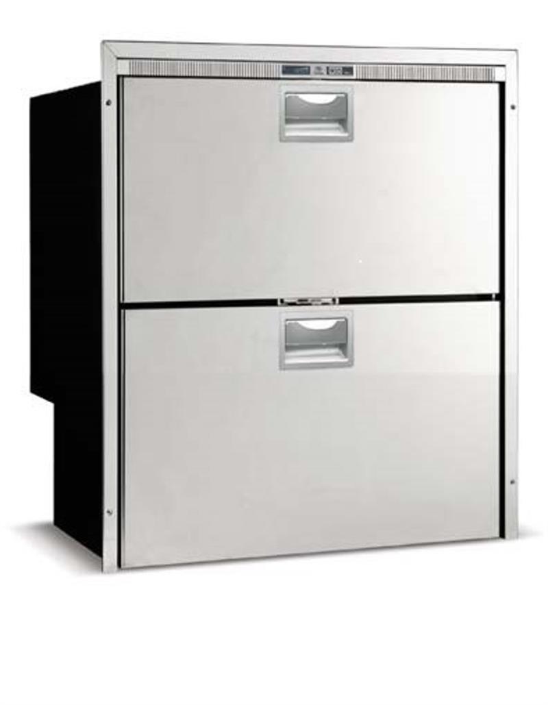 Vitrifrigo Stainless Steel Drawer Refrigerator and Freezer DW210IXN1-EFI-2 Flush Flange