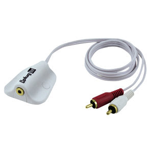 Dual i-Plug MP3 iPod Adapter White - IP35WG