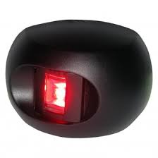 Aqua Signal - LED NAV Lights Port - Starboard - Stern, Vertical Surface - Red Port Light