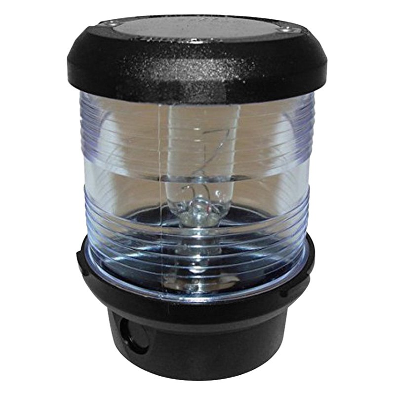 Aqua Signal - Series 40 – 12-Volt or 24-Volt Navigational Lights / All-Round White - Pedestal