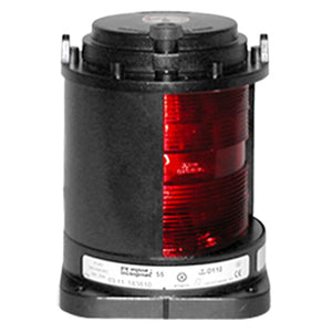 Aqua Signal - Series 55 - 12 ,- 24-, 32- or 120-Volt Navigation Lights / Port – Red