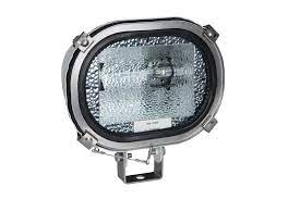 Aqua Signal - Tungsten Halogen Floodlight White Stainless Steel Housing, Part No. 1076060