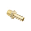 Sea Tech - Male Pipe Stem – Brass, Part No. 81907008 - Male Pipe Size X Tubing Size 1/2" IPS x 15mm