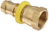 B/B - Female 45° SAE Flare Swivel Hose X OD Tube, Part No. 30-255 - ID Hose X OD Tube 1/2" x 1/2"