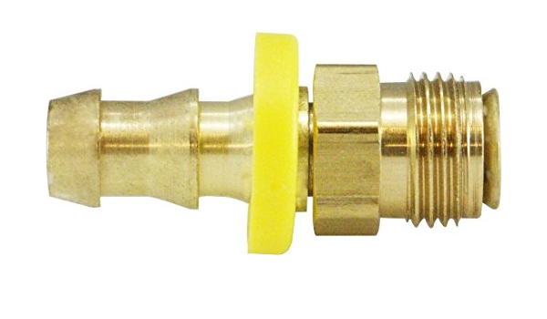 B/B - Male Inverted Flare Swivel, Part No. 30-276 - ID Hose X Male Flare 1/4