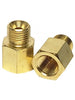 BRA - Inverted Female Flare To Male Pipe Adapters, Part No. 200-3/8x1/4 - Tube 3/8'' - I.P.S. 1/4''