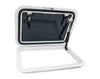 Bomar - Gray Low-Profile Molded Polycarbonate Hatches, Part No. G995-2100