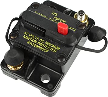 Bussmann - Series 180 Hi-Amp Reset Circuit Breakers; Part No. CB185-50 - 50Amps