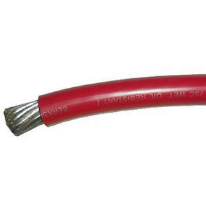Cobra Wire & Cable - Marine Battery Cable , Part No. A2140T-01, Color Red, Gauge & Stranding 4/0(2107/30)