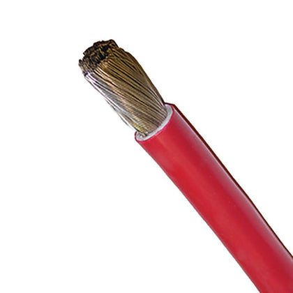 Cobra Wire & Cable - Marine Battery Cable , Part No. A2001T-0125', Color Red , Gauge & Stranding 1 (836/30)