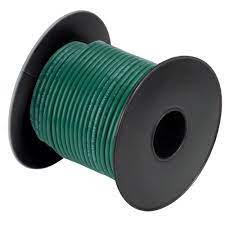 Cobra Wire & Cable - Miniwire Spools, Color Green, 14 Gauge 25Ft , A1014T-03-25