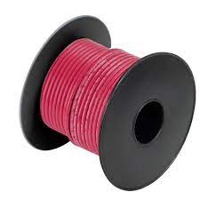 Cobra Wire & Cable - Miniwire Spools, Color Red, 14 Gauge 25Ft , A1014T-01-25