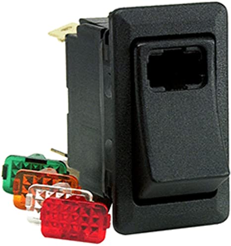 Cole Hersee - Lighted Rocker Switch Set, Part No. 58328-101-BP