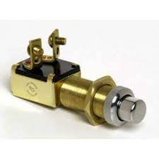 Cole Hersee - Push-Button Switch Momentary, Part No. M492-BX
