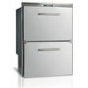 Vitrifrigo Stainless Steel Double Drawer Freezer with Ice Maker Surface Flange DW180IXN1-ESI-1