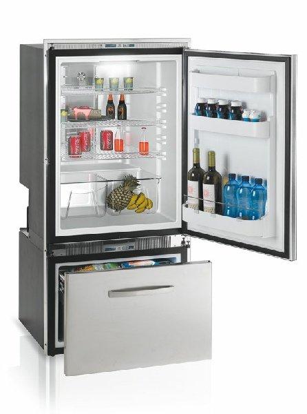 Vitrifrigo Stainless Steel Drawer Refrigerator and Freezer DW250IXN4-ESV-2 Surface Flange