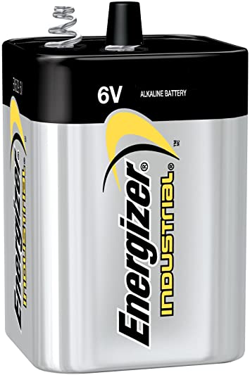 Energizer - Batteries Industrial Alkaline Batteries, Part No. 6V BATEN - 6 Spring - 12 Per Pack