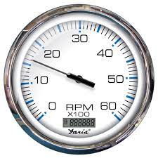 Faria Beede - Tachometer, Part No. TC9381 - 12 DC Volts