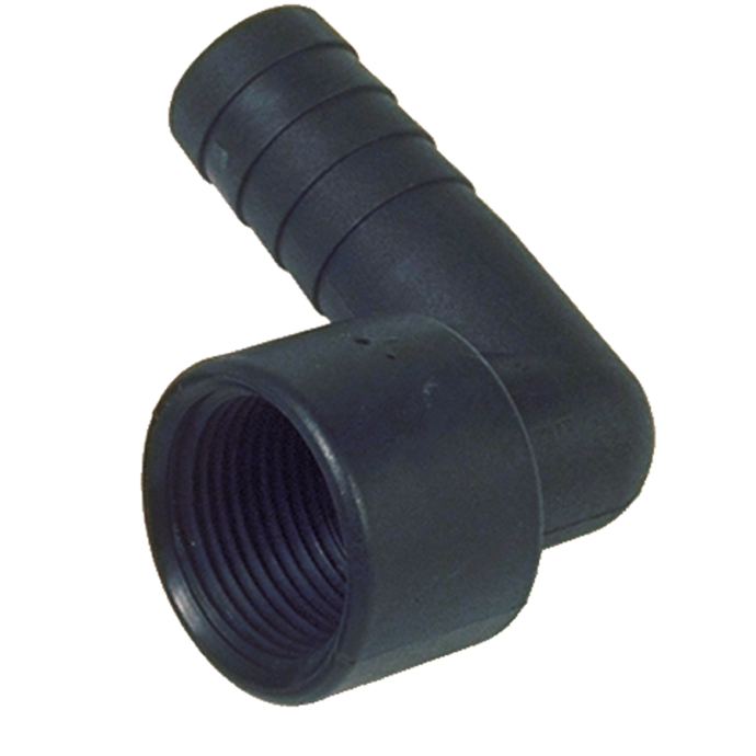 Forespar - 90° Pipe-to-Hose Adapter Female, Part No. 901007 - Female IPS 3/4