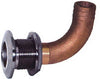 Groco - 90° Thru-Hulls 316 Stainless Steel, Part No. HTHC-750-S