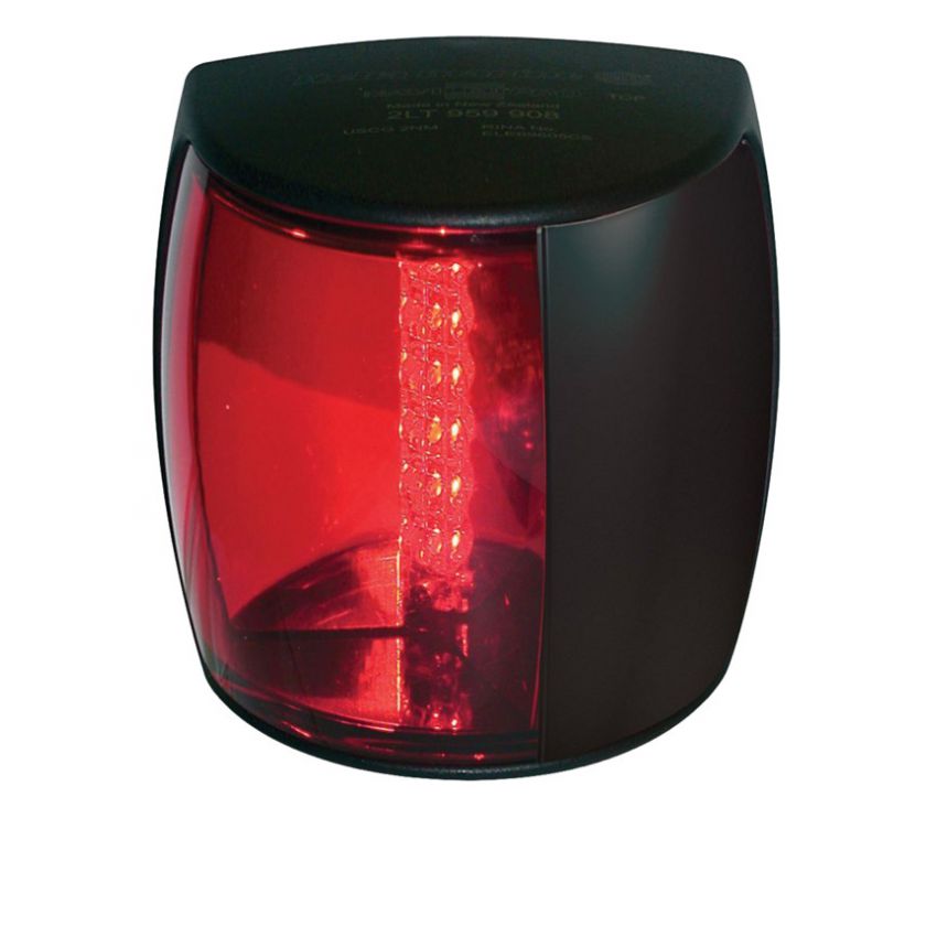 Hella - LED NAV Lights Port – Starboard – Stern Vertical Surface, Red Port Light