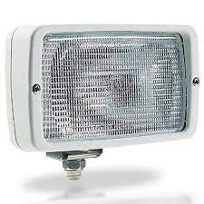 Hella - Tungsten Halogen Floodlights White Housing - 007118051