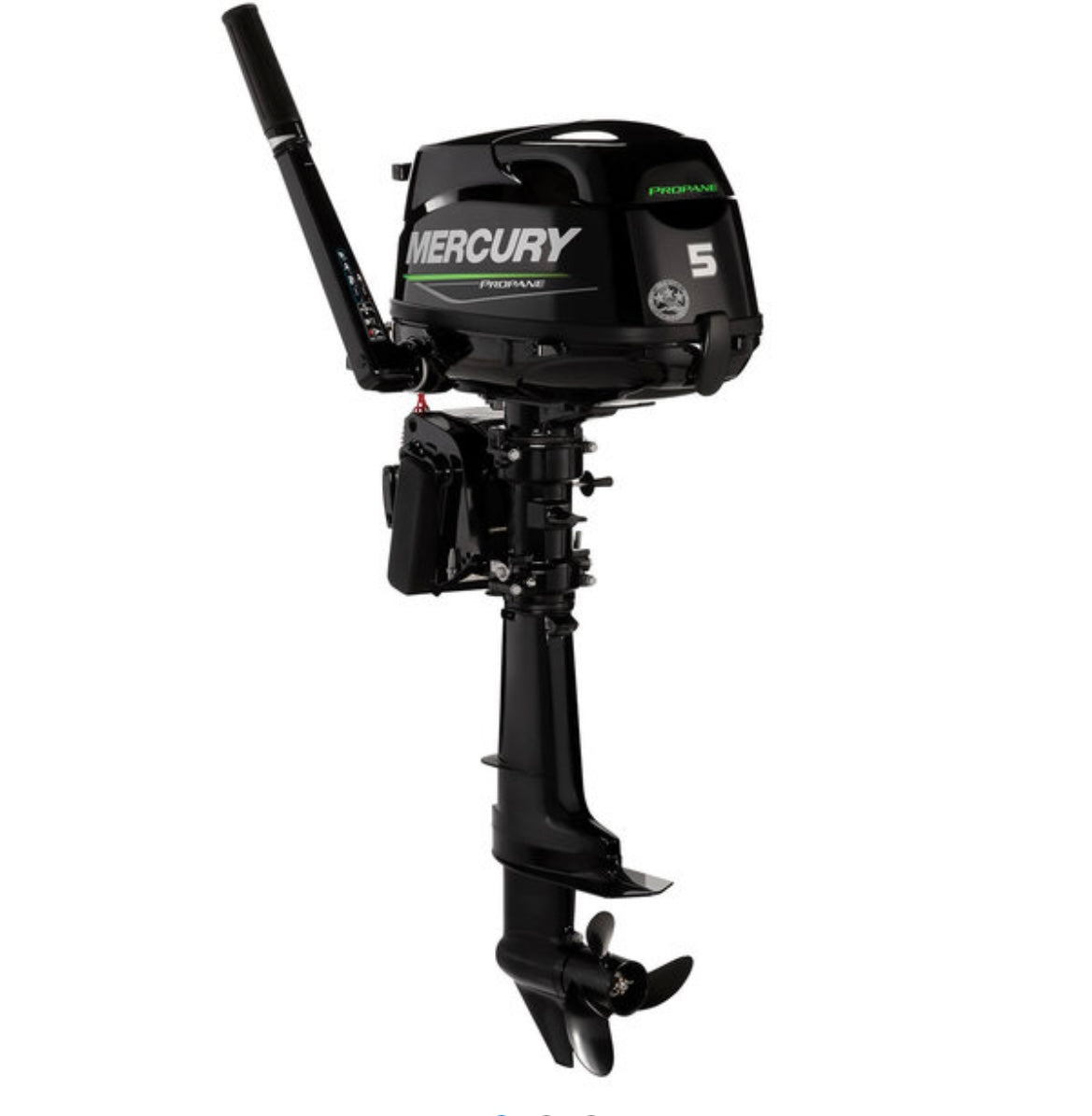 MERCURY MARINE 5hp Propane Powered Outboard, 15