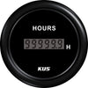 KUS - Digital Hourmeters , Part No. JMV00018 , Black