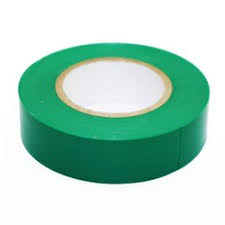 MCO - Rigging Tape Colored Electrical Tape , Part No M809-GREEN , Color Green