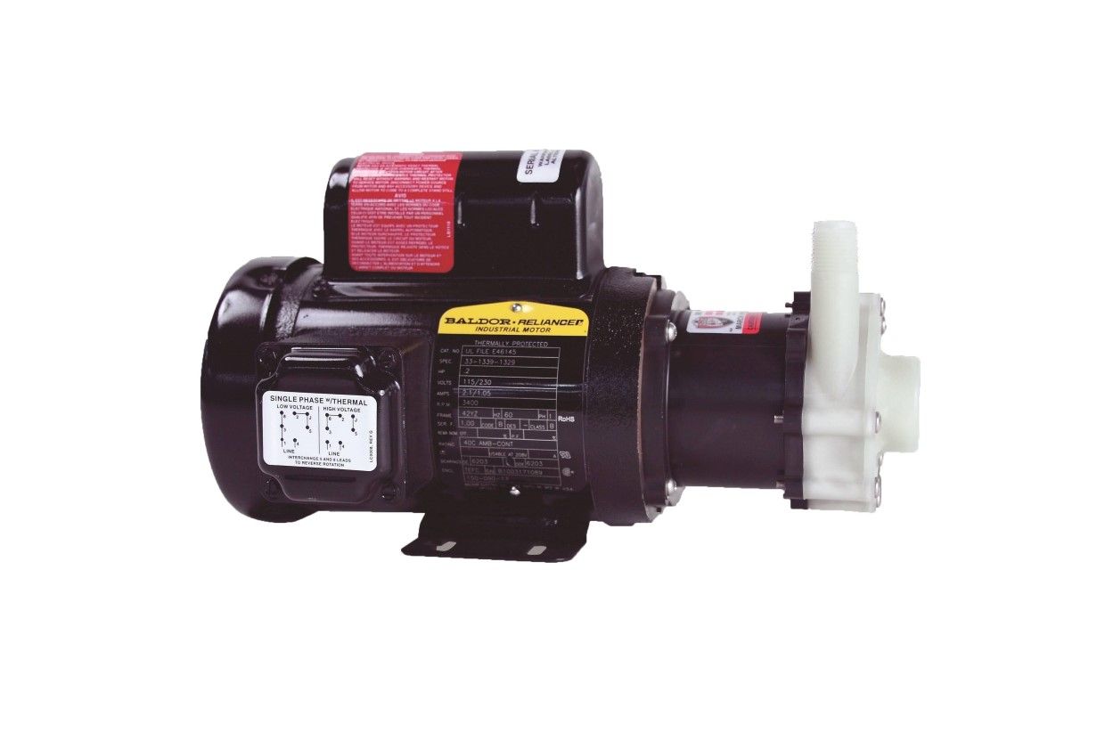 March Pumps - Magnetic Drive Pump, Part No. 0150-0026-0800 - Volts 115 - Hertz 50/60 - GPM 17